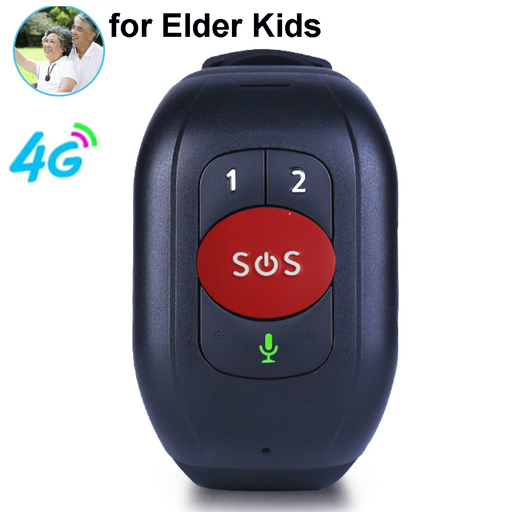 Fall Detection Watch - 엘더 4G LTE GPS 트래커 팔찌