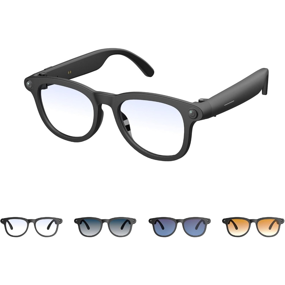 Smart Glasses Lens - HD 카메라, 실시간 번역, 음악 및