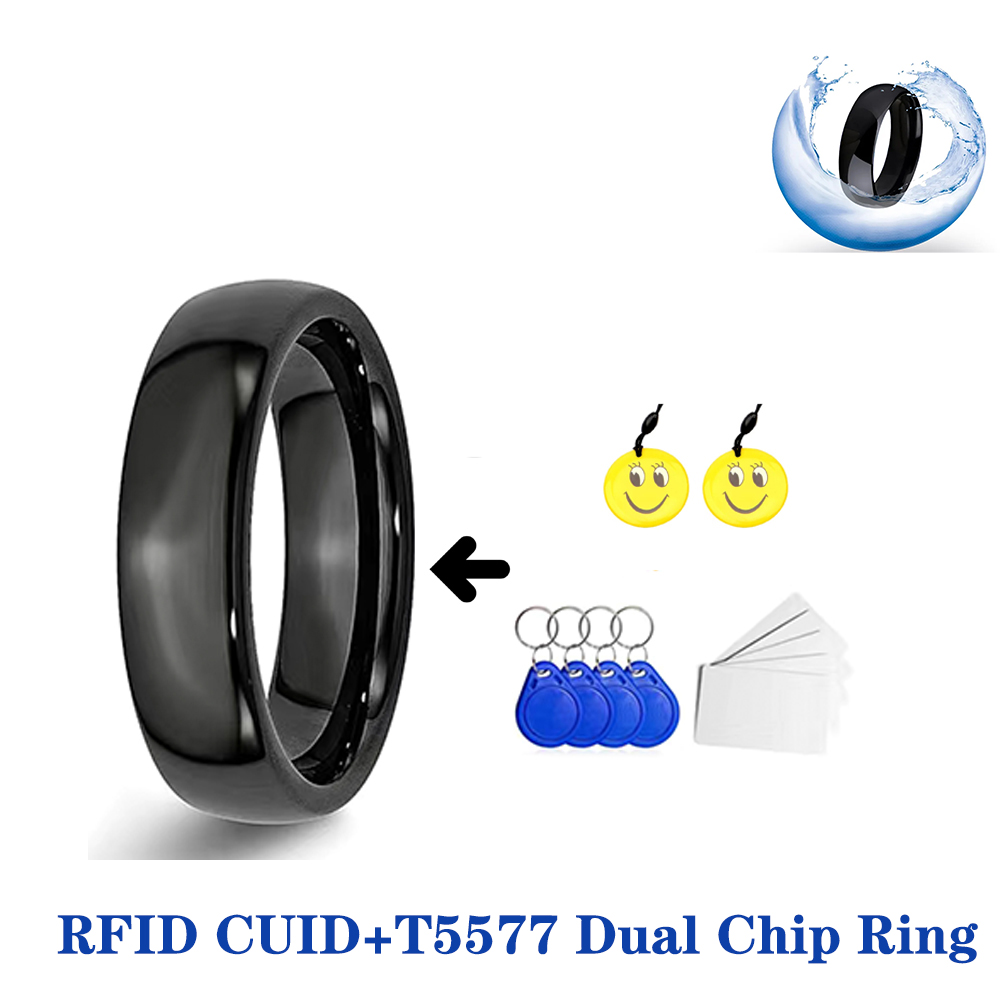 Smart Ring Nfc Pay - RFID 스마트 듀얼 칩 NFC 링