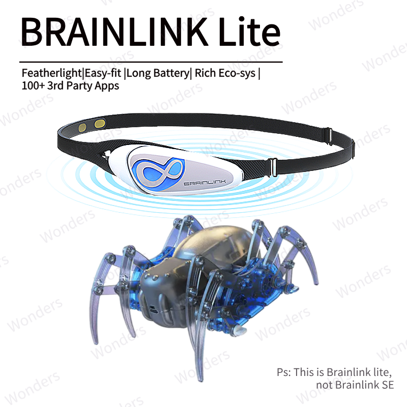 Meditation Headband Eeg - Brainlink Lite 원격 제어 거미 장난감