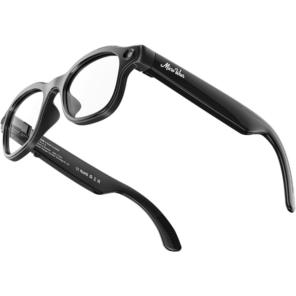 Smart Glasses Lens - 스마트 안경: 13MP, 무선 충전, 음성