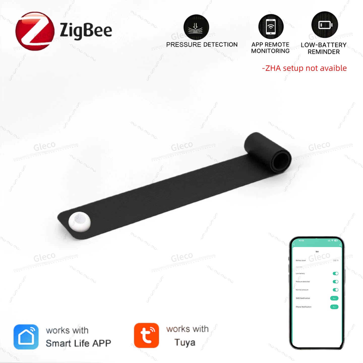 Smart Insole Pressure - Zigbee 압력 센서 감지기 중력 감지