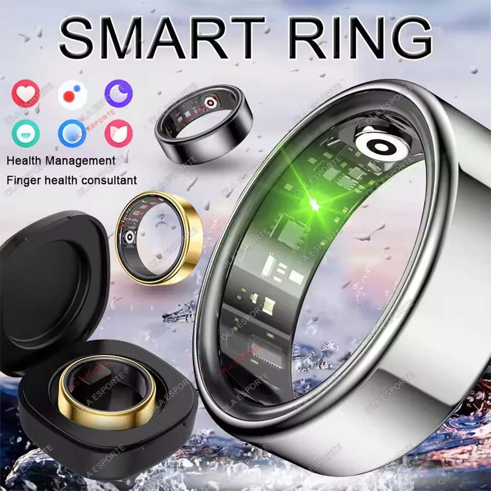 Temperature Ring Skin - 새로운 R09 스마트 링 남녀공용 충전