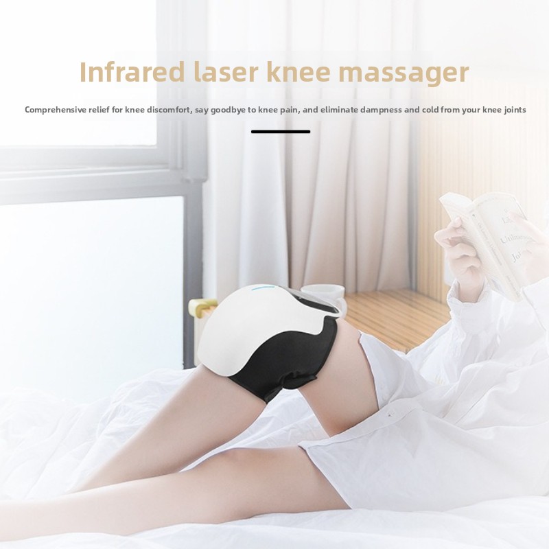 Smart Knee Wrap - 적외선 열, 진동 요법 랩, 긴