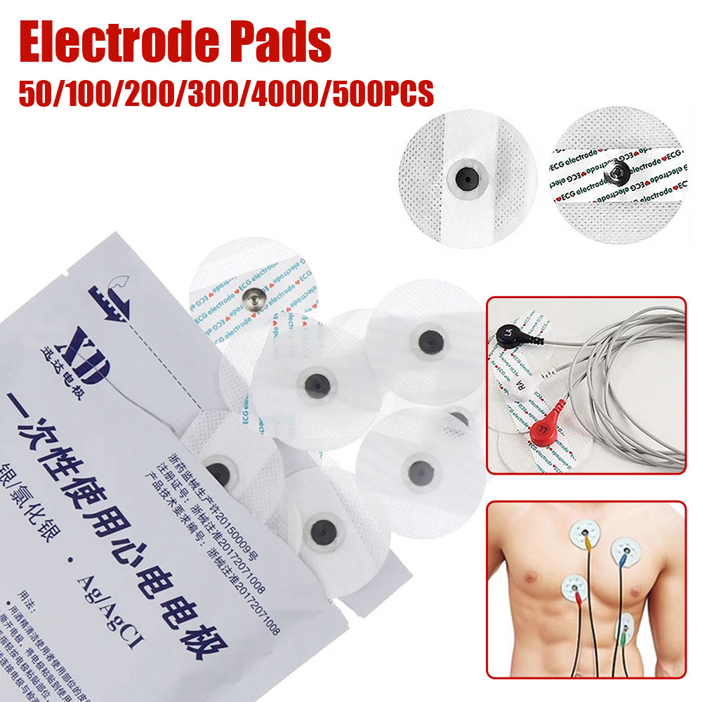 Ecg Patch Monitor - 50-500pcs 일회용 전극 패치 EKG 액세서리