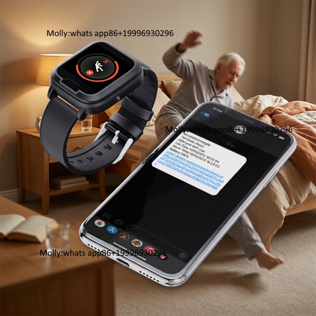 Fall Detection Watch - 낙상 감지 4G 노인용 스마트워치 GPS