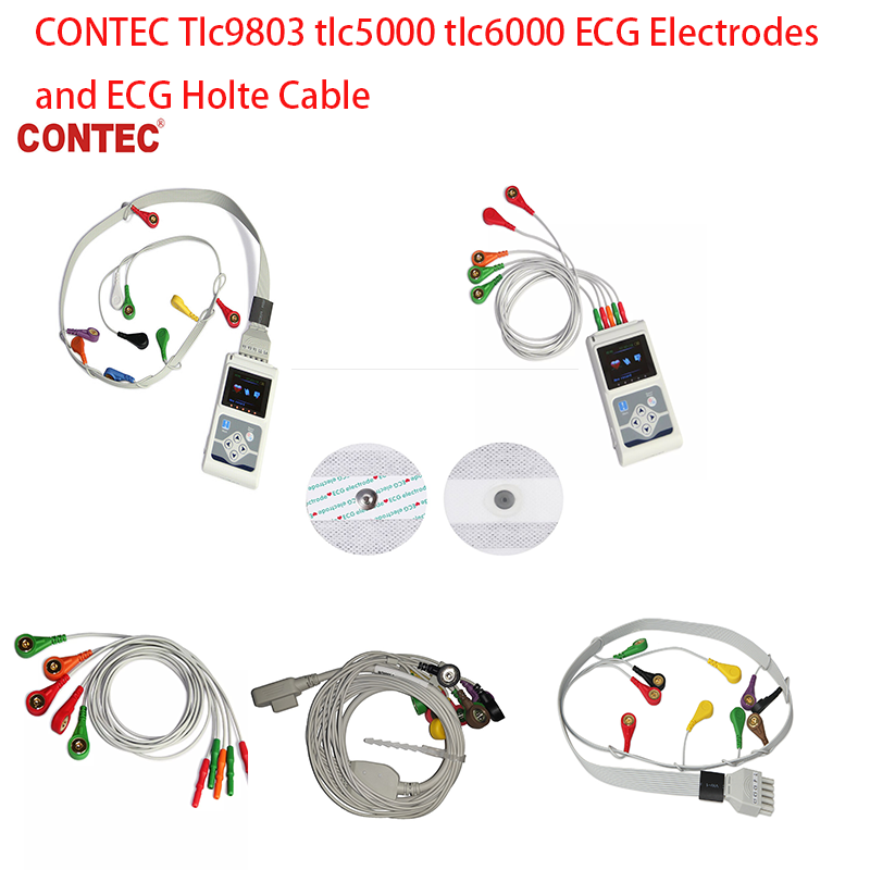 CONTEC ECG 전극 및 ECG 홀 케이블, 의료  - Ecg Patch Monitor 리뷰 및 가격