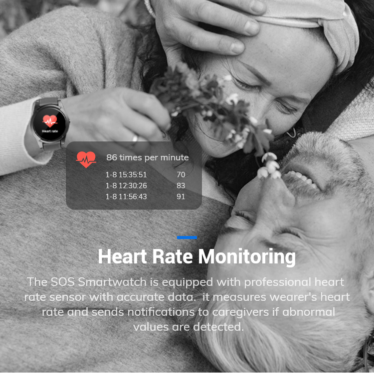 시니어 GPS 추적 스마트워치 낙상 감지 SOS 긴급  - Fall Detection Watch 리뷰 및 가격