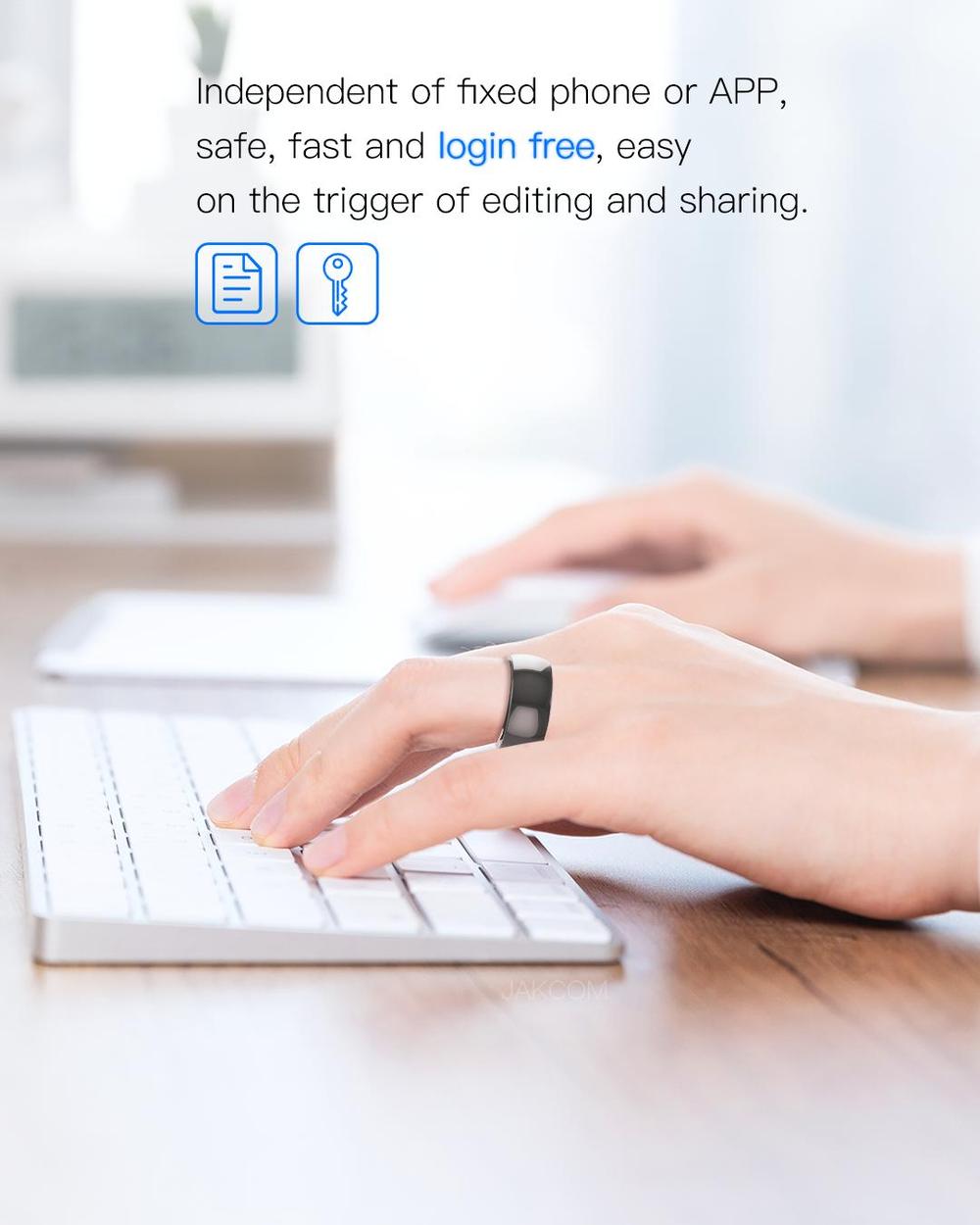 JAKCOM R4 스마트 핑거 링, NFC ID IC, - Smart Ring Nfc Pay 리뷰 및 가격