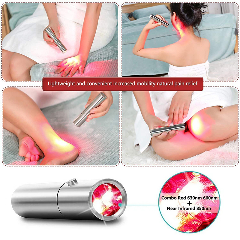 적색광 치료기 냉레이저 물리치료 5가지 파장 근적외선  - Galvanic Skin Sensor 리뷰 및 가격