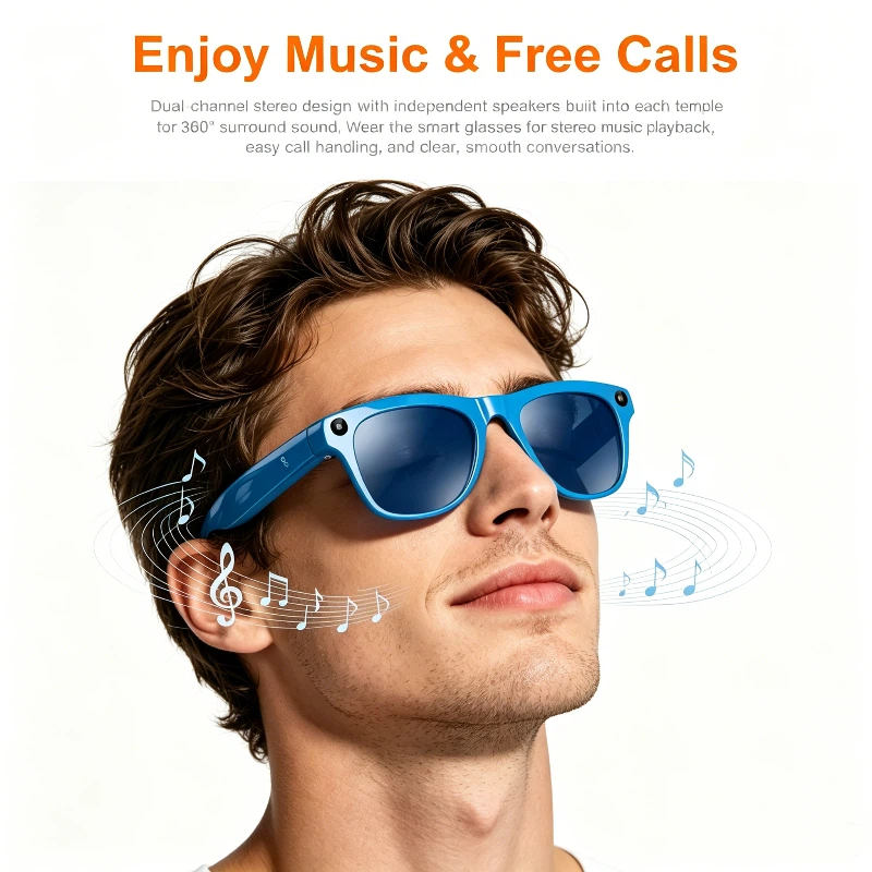 레노버 32G 메모리 800W 4K 카메라 스마트 안경 - Smart Glasses Lens 리뷰 및 가격