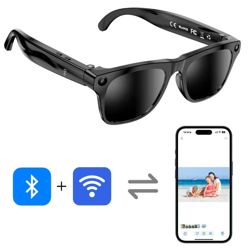 레노버 32G 메모리 800W 4K 카메라 스마트 안경 - Smart Glasses Lens 리뷰 및 가격