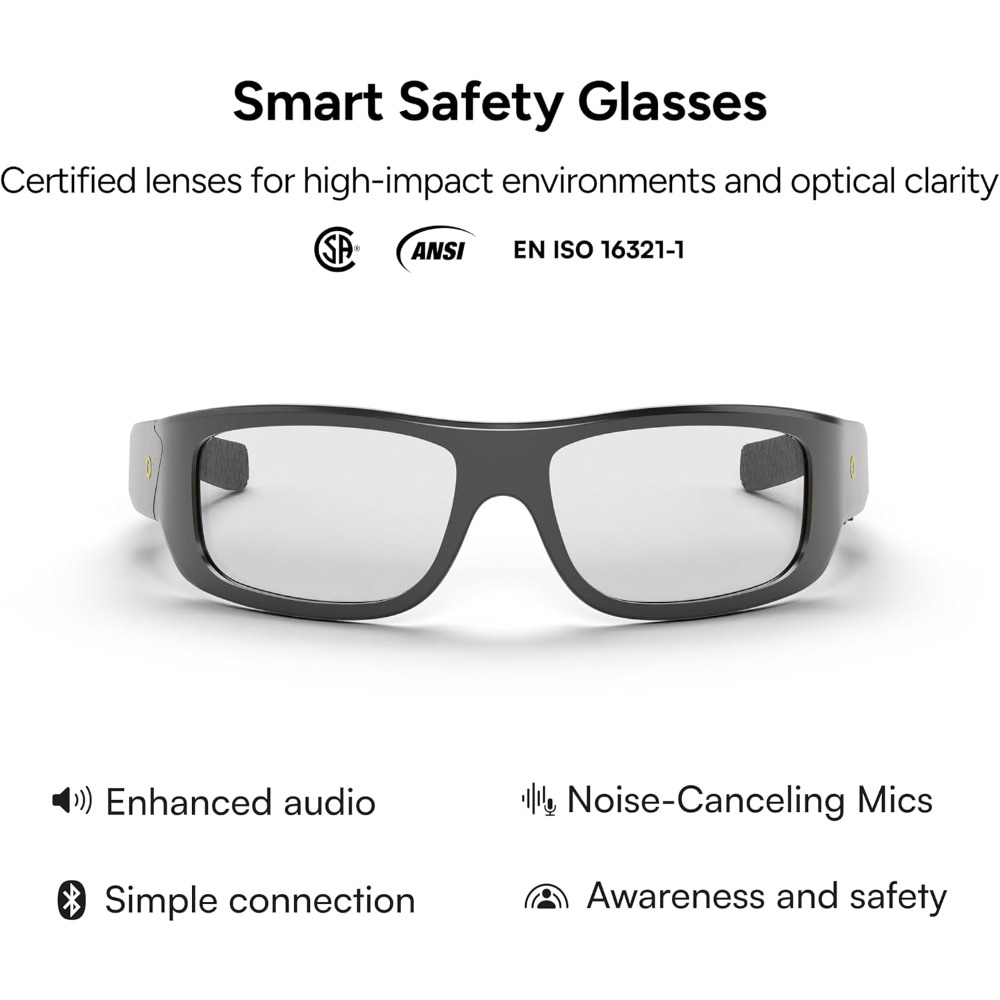 스마트 안전 안경 (광학 적응 렌즈, TR90 프레임, - Smart Glasses Lens 리뷰 및 가격