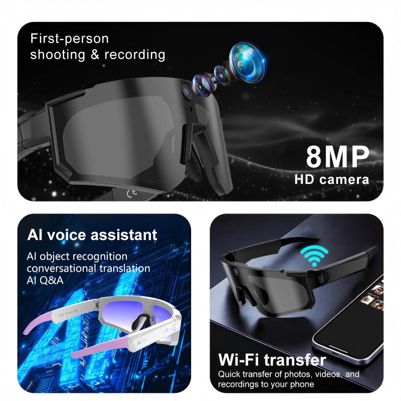 레노버 AI 스마트 글래스 ChatGPT 1080P 카 - Smart Glasses Lens 리뷰 및 가격