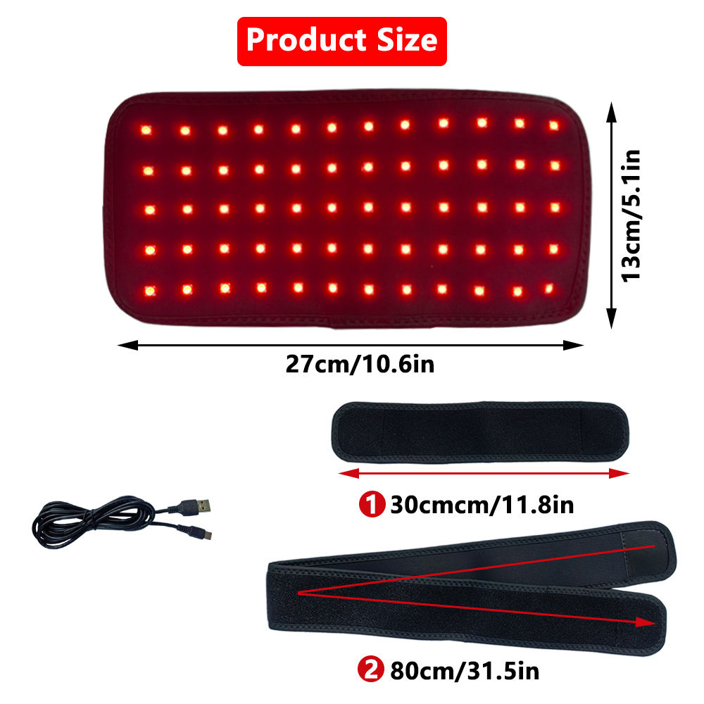 2025 새로운 60개의 LED 적색 및 근적외선 66 - Galvanic Skin Sensor 리뷰 및 가격