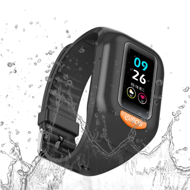 최신 노인 4G 스마트 시계 남자 컬러 스크린 GPS  - Fall Detection Watch 리뷰 및 가격