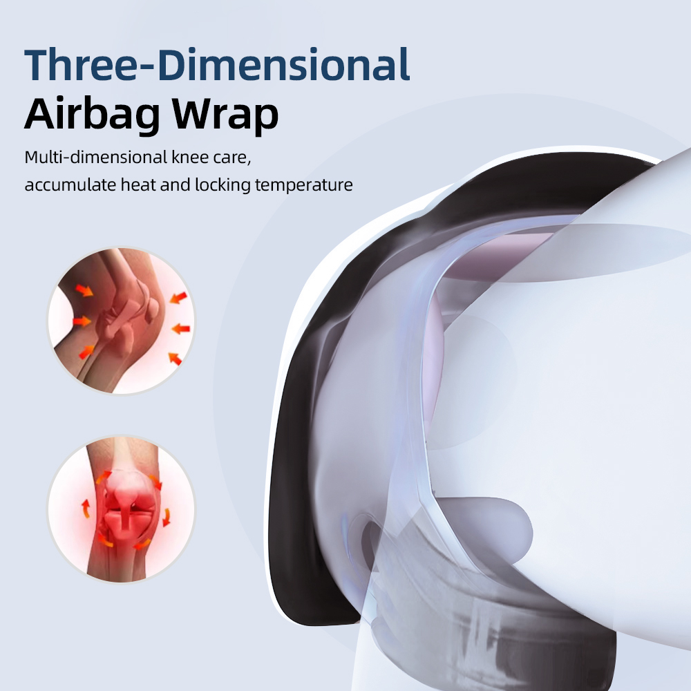 무선 스마트 무릎 마사지기 적색광 열 치료 에어백 랩  - Smart Knee Wrap 리뷰 및 가격