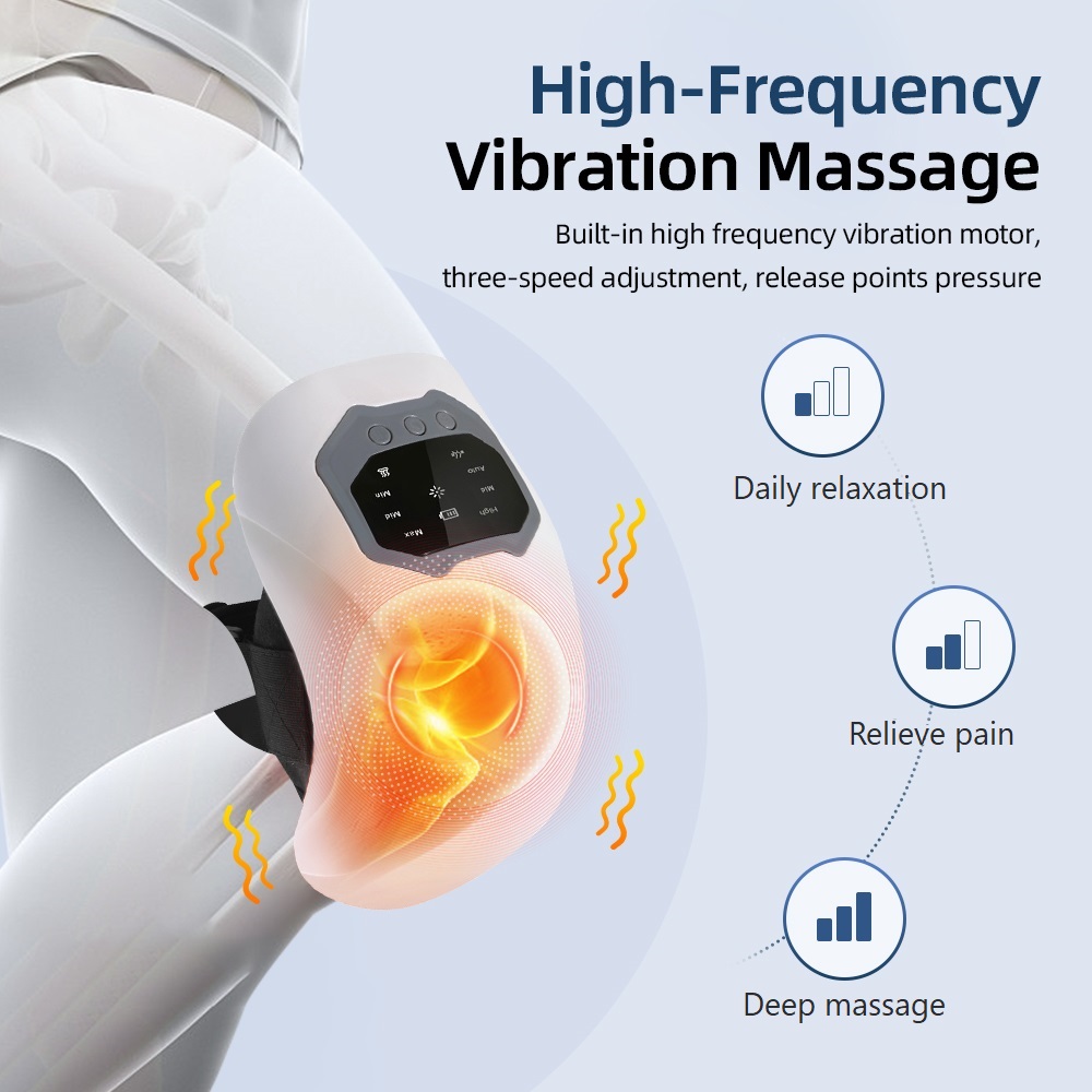 무선 스마트 무릎 마사지기 적색광 열 치료 에어백 랩  - Smart Knee Wrap 리뷰 및 가격
