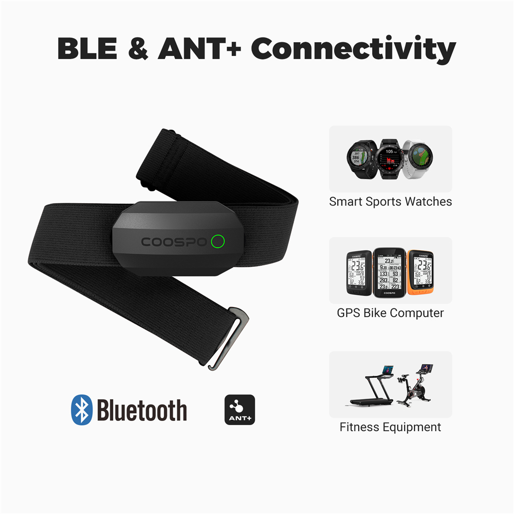 COOSPO H808S 심박수 센서, 듀얼 모드 ANT - Breath Rate Monitor 리뷰 및 가격