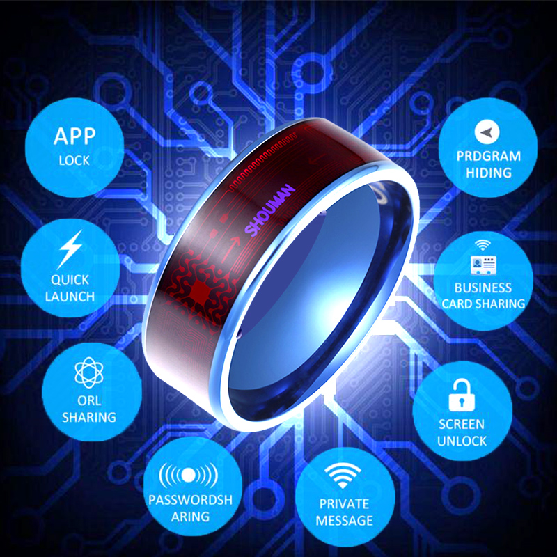 새로운 패션 매직 착용 NFC 스마트 링 핑거 디지털  - Smart Ring Nfc Pay 리뷰 및 가격