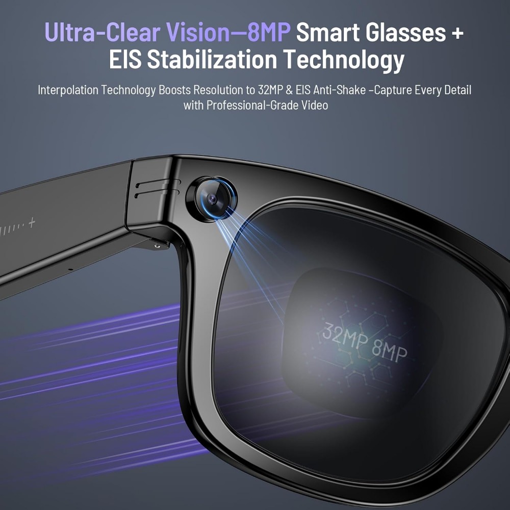 800만 화소 카메라, 실시간 번역, AI 인식, 음성 - Smart Glasses Lens 리뷰 및 가격