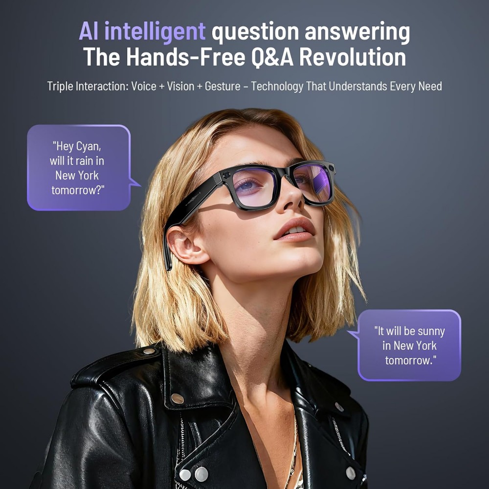 800만 화소 카메라, 실시간 번역, AI 인식, 음성 - Smart Glasses Lens 리뷰 및 가격