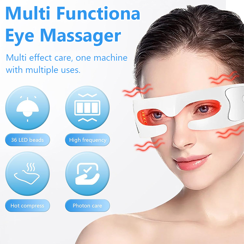적색광 치료 눈 마사지기 아이케어 안경 눈 피로 완화  - Light Therapy Glasses 리뷰 및 가격
