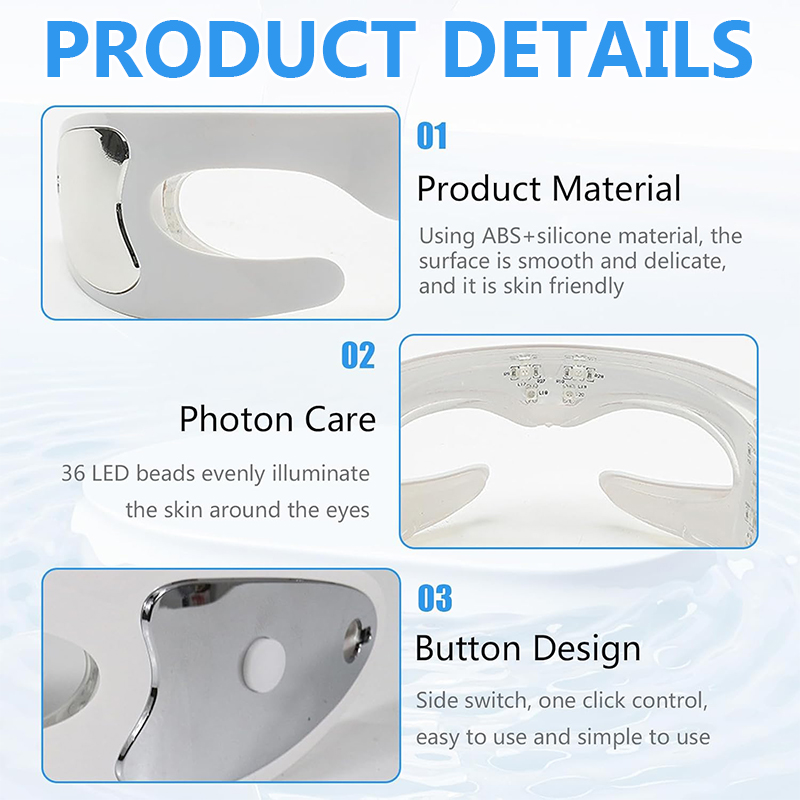 적색광 치료 눈 마사지기 아이케어 안경 눈 피로 완화  - Light Therapy Glasses 리뷰 및 가격