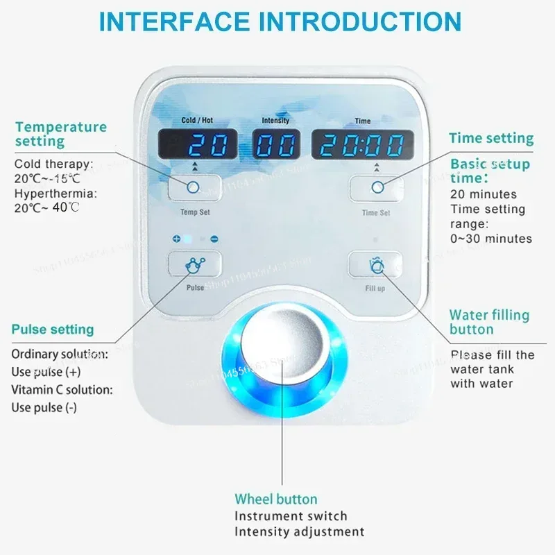 신형 전기천공 이온 페이셜 마사지기 - D-쿨 냉온 재 - Galvanic Skin Sensor 리뷰 및 가격
