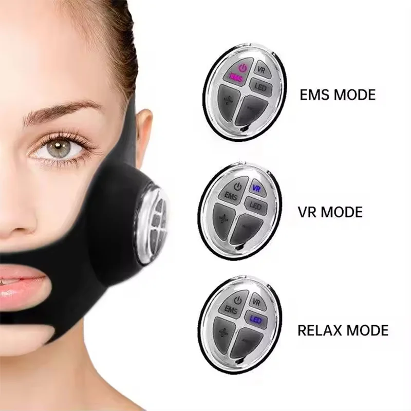 V 페이스 리프팅 EMS 페이셜 마스크 레드 블루 라이 - Galvanic Skin Sensor 리뷰 및 가격