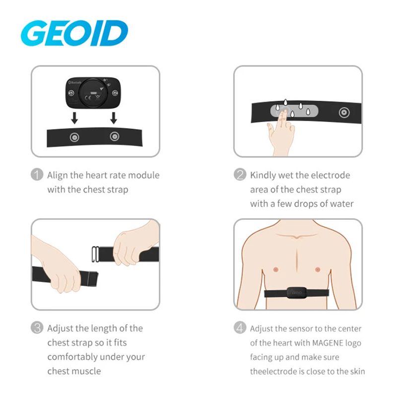 GEOID HS500 심박수 모니터 무버 GPS 블루투 - Breath Rate Monitor 리뷰 및 가격