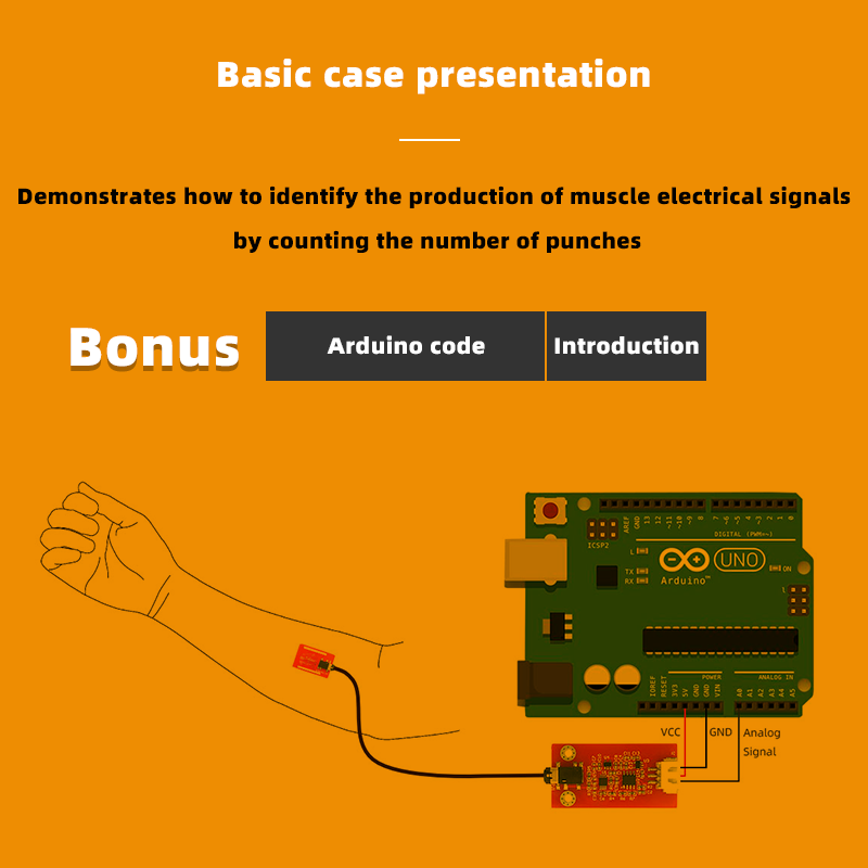 건식 전극 EMG 센서 전기 근육 센서, 아날로그 신호 - Muscle Sensor Emg 리뷰 및 가격