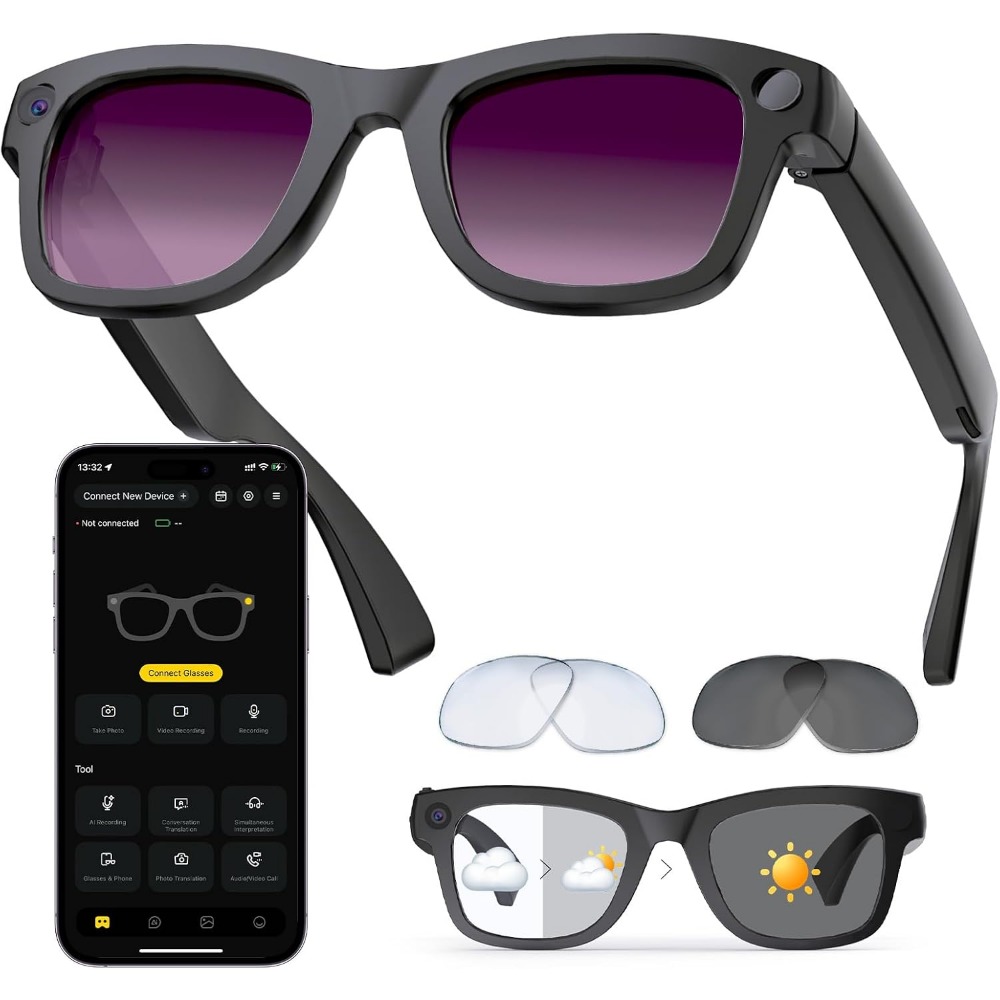 AI 번역, 블루투스 통화, 8시간 음악 재생 스마트  - Smart Glasses Lens 리뷰 및 가격