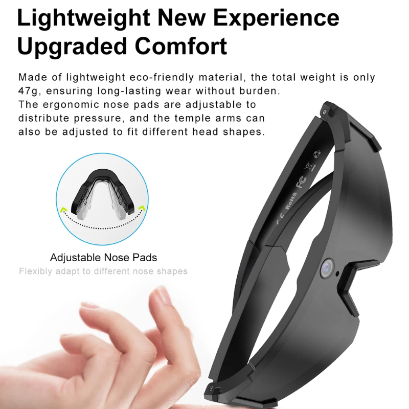 미지아 알 스마트 안경 사이클링 비디오&사진 스포츠 선 - Smart Glasses Lens 리뷰 및 가격