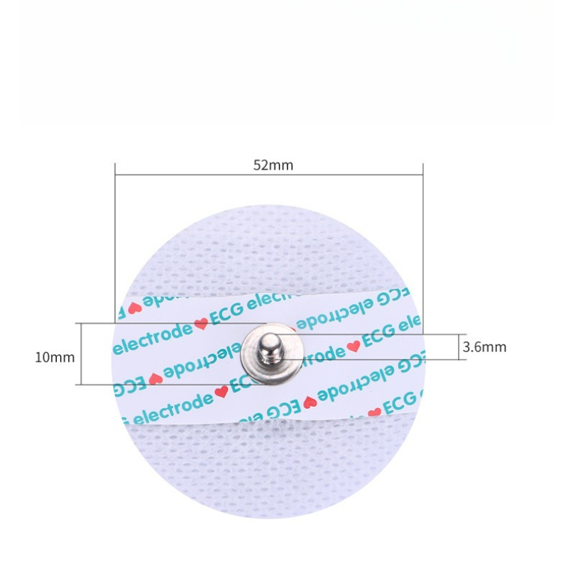 50Pcs 일회용 의료용 ECG 전극 패치 부직포 버튼 - Ecg Patch Monitor 리뷰 및 가격