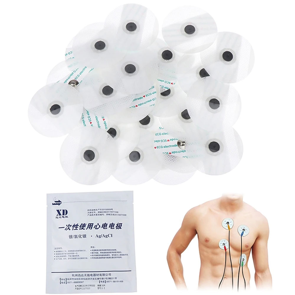 50-500pcs 일회용 전극 패치 EKG 액세서리 부 - Ecg Patch Monitor 리뷰 및 가격