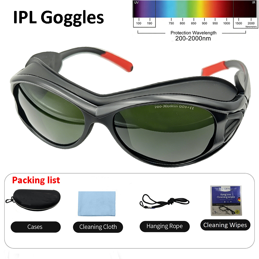 IPL 레이저 제모 안경 적색광 치료 레이저 미용 시술 - Light Therapy Glasses 리뷰 및 가격