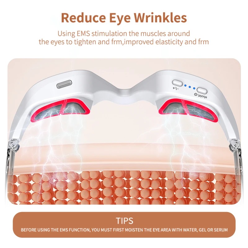 눈밑 적색광 치료기, 눈용 적색광 치료 안경, 다크서클 - Light Therapy Glasses 리뷰 및 가격
