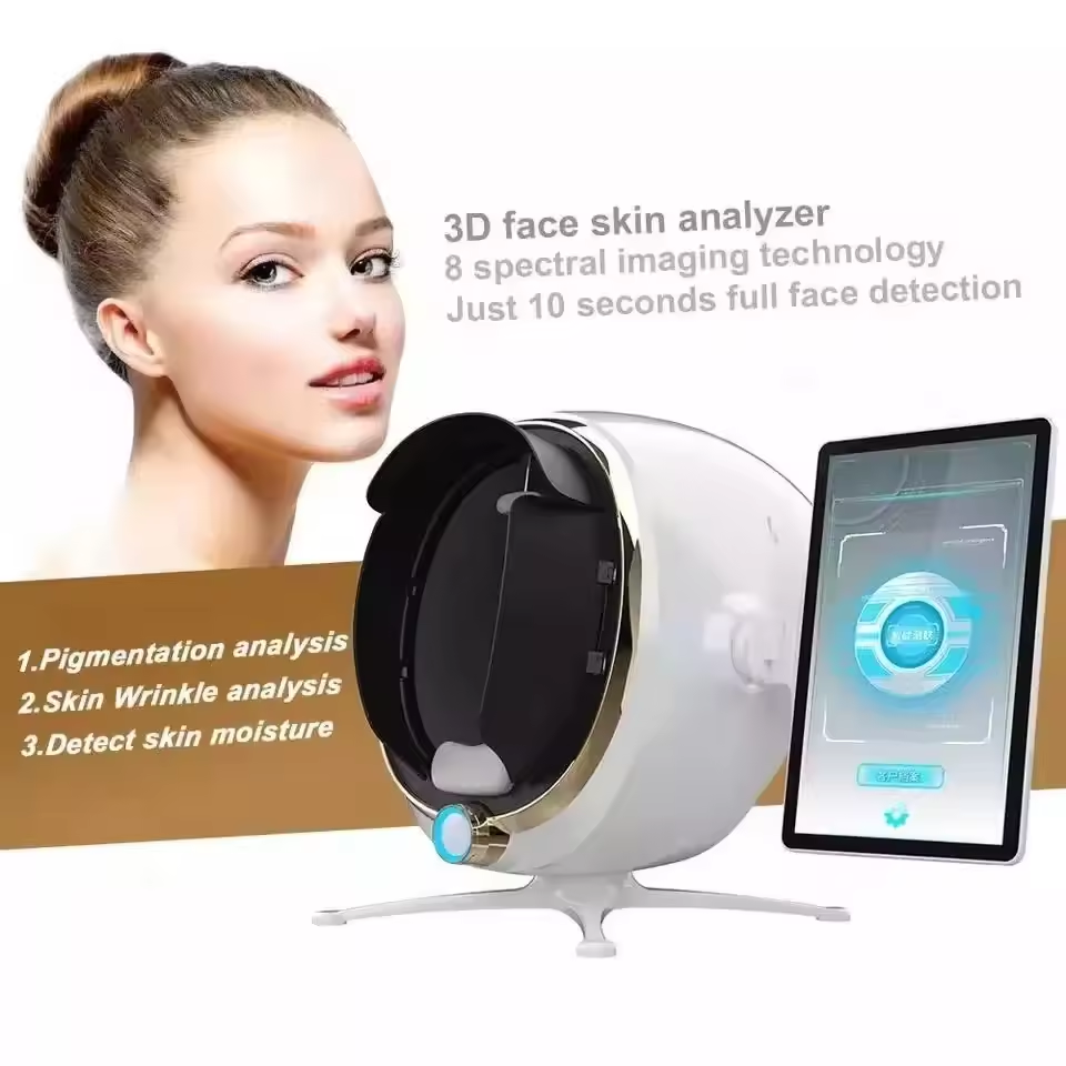 HD 카메라 3D 매직 미러 피부 관리 분석기 - 정확 - Galvanic Skin Sensor 리뷰 및 가격