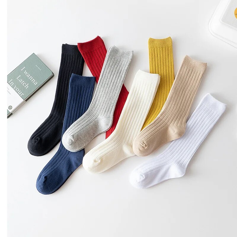 3 짝/몫 아기 무릎 높은 양말 어린이 소녀 소년 부드 - Baby Sock Oximeter 리뷰 및 가격